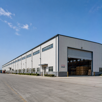 Entrepôt en acier préfabriqué pour le stockage, bâtiment industriel en métal, tailles personnalisées disponibles