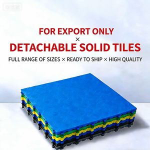 Baldosas entrelazadas antideslizantes de PP de 400x400 para suelo de garaje, rejilla cuadrada DIY para <span class=keywords><strong>lavado</strong></span> de <span class=keywords><strong>coches</strong></span>, autonivelantes para taller de detallado de automóviles - Product Image 5