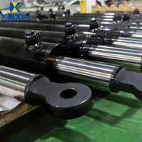 Cilindro Hidráulico de Doble Acción KaiXin, Varilla de Pistón de Acero Aleado Cromado Duro, Carrera Máxima de 3000 mm, Fabricación Personalizada
