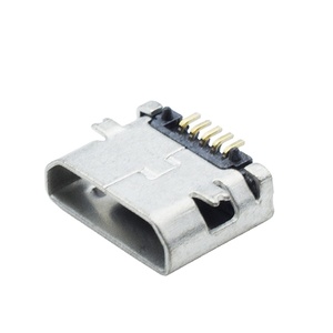 Đầu Nối USB Micro 5 Chân SMD Đầu Nối USB Nữ Phần B Loại Ổ Cắm Usb Cạnh Thẳng - Product Image 1