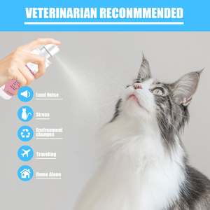 Precios de fábrica Spray calmante para gatos, Spray calmante de feromonas para gatos, Spray calmante para gatos recomendado por veterinarios - Product Image 5