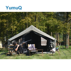Carpa inflable grande para acampar al aire libre Kawagebo Kamp (KK) <span class=keywords><strong>de</strong></span> 13' x 10' con claraboya - Product Image 6