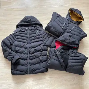 2022 도매 뜨거운 판매 고품질 겨울 윈드 브레이커 퀼트 야외 맞춤형 따뜻한 두꺼운 남성 캐주얼 자켓