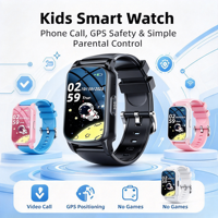 Jam Tangan Pintar Anak S5 GPS Positioner Satu Tombol Panggilan SOS Menghentikan Panggilan Tak Teridentifikasi Mode Sekolah Jam Tangan Pintar Anak