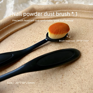 <span class=keywords><strong>Brosse</strong></span> à ongles acrylique en gel anti-poussière à tête ronde outil de nettoyage doux enlever la poudre de manucure brosses à ongles pour le nettoyage - Product Image 5