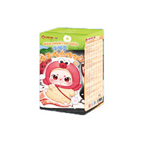 Figurine officielle Baby Three Little Fat Bean : Quel aliment devrions-nous manger aujourd'hui ? Boîte mystère, jouet tendance, adorable poupée décorative, cadeau