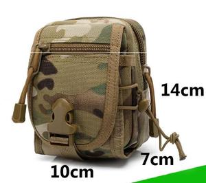 M3 Tactical <b>Mini</b> Waist <b>Bag</b> with Molle Straps Multi Purpose Functional Pouch - Product Image 5