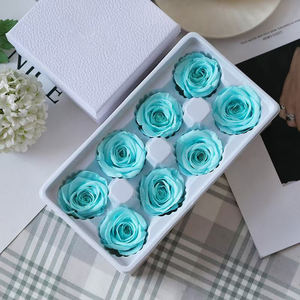 Tête de fleur stabilisée <span class=keywords><strong>éternelle</strong></span>, roses préservées, tête de haute qualité, 4-5 cm, 8 pièces, tête de fleur stabilisée, <span class=keywords><strong>rose</strong></span> préservée dans une <span class=keywords><strong>boîte</strong></span> - Product Image 6