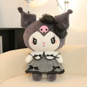 Trendy Cute Melody Kuromi Plush Dolls Best Selling Famous Anime Cartoon Figure Girls Toys