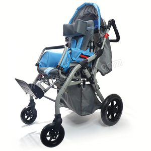 Vente chaude Salle De Bains Paralysie Cérébrale Fauteuil Roulant CP Pédiatrie Baby Shower Inclinaison Réglable Enfants <span class=keywords><strong>Chaise</strong></span> De Bain - Product Image 6