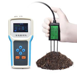 Analyseur de nutriments électronique portable pour l'agriculture, thermomètre hygromètre pour la mesure de la température, du NPK, de l'EC, du pH et de l'humidité du sol - Product Image 6
