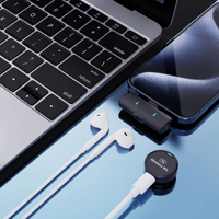 Microphone Lavalier Magnétique Sans Fil M1 pour Téléphone, Caméra, Live, Vlog YouTube, Micro Clip