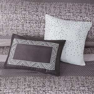 Juego de edredón DB High Jacquard de 7 piezas Floral tejido sólido disponible King Super King para boda en casa incluye algodón seda PVC - Product Image 4