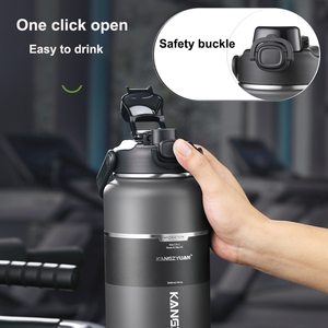 Custom <strong>2</strong> <strong>Litre</strong> 64 oz Gym Sports Travel Bpa Free Drinking <strong>Stainless</strong> <strong>Steel</strong> Insulated Thermal Thermos <strong>Water</strong> <strong>Bottle</strong> - Product Image 5