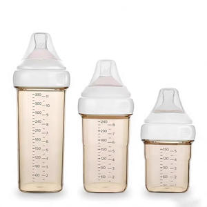 Biberón Cuadrado Anti-Cólicos de Boca Ancha para Recién Nacidos con Tetina Similar a la del Seno, Diseño Anti-Caída, Sin Asas, Material PP - Product Image 2