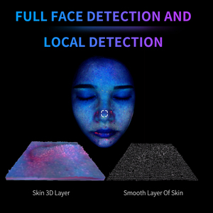 Chuyên NGHIỆP 4K HD ai mặt da Phân Tích Scanner 3D da liễu tất cả các nếp nhăn trên khuôn mặt phân tích da Máy phân tích - Product Image 3