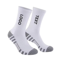 Chaussettes de sport unisexes personnalisées OEM de qualité supérieure, écologiques, respirantes, en coton tricoté, pour la salle de sport