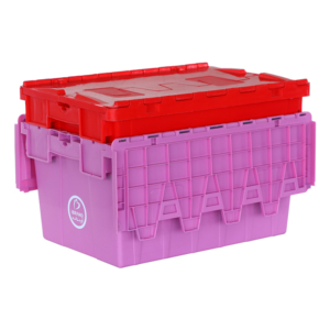 Heavy Duty Logistic Warehouse <strong>Plastic</strong> <strong>Stack</strong> and Nestable Storage Tote <strong>Box</strong> for Wholesale - Product Image 2