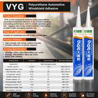 Adhésif polyuréthane PU40 en promotion pour carrosserie automobile, mastic PU, mastic de joint, polyuréthane