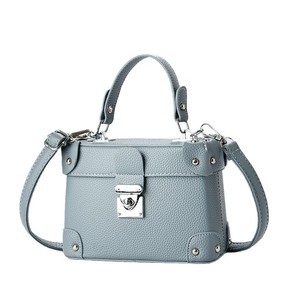 Sac à main femme exquis automne-hiver 2026, sac à main vert texturé de qualité supérieure, sac boîte tridimensionnel grande capacité - Product Image 6