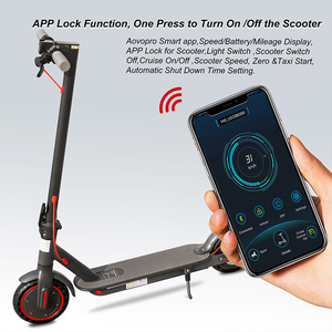 Prix de gros ES80 Trottinette électrique à pneus pleins pliable Moteur 350W Autonomie de 35 km Livraison rapide en Allemagne, au Royaume-Uni et aux États-Unis - Product Image 3