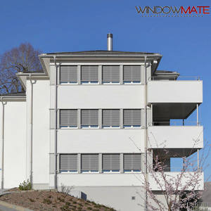 Persiana giratoria <span class=keywords><strong>de</strong></span> aluminio para <span class=keywords><strong>fachadas</strong></span>, persiana <span class=keywords><strong>de</strong></span> metal ajustable - Product Image 5