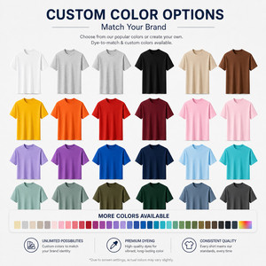 Custom Logo 180G Combed Cotton T-<b>Shirt</b> Unisex Wholesale Premium Soft Breathable Blank Tee S-4XL 22 Colors White - Product Image 3