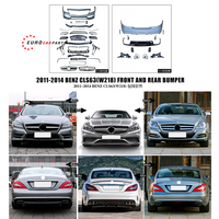LCI CLS63 Kit carrosserie pour W218 2011-2018y Upgrade Old to New Style Car Bumpers Modification Auto Parts