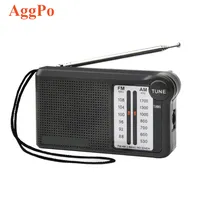 מיני נייד כיס רדיו AM/FM מיושן רדיו, כוח מסופק על ידי 2 * AAA סוללה