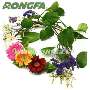 गोल आकार धातु तार पुष्पचक्र फ्रेम - Product Image 6