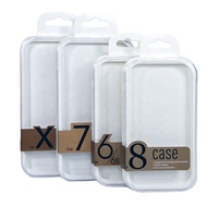 Boite plastique transparente pour téléphone, boîte d'emballage en acrylique transparente, en stock, livraison rapide, 10 pièces