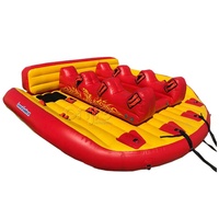 Jouets d'été Sports nautiques Fun Aqua Pool Products Bateau remorquable 9 personnes Gonflable Ride-ons