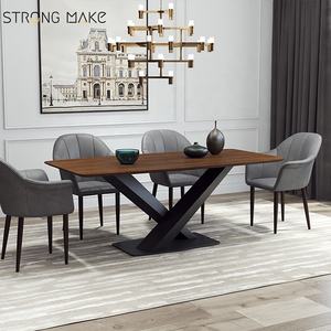 Vente en gros de chaises d'hôtel haut de gamme en cuir pour salle à manger moderne et luxueuse à la française - Product Image 2