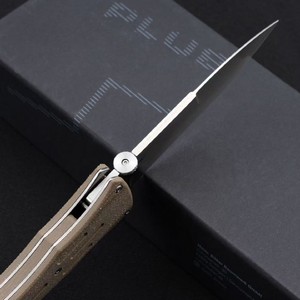 มีดพับ BK Atro Pos Compact VG-10 ใบมีด Micarta ด้ามจับไมคาร์ต้า - OEM/ODM ปรับแต่งได้ มีดอเนกประสงค์สำหรับกิจกรรมกลางแจ้ง EDC - Product Image 5