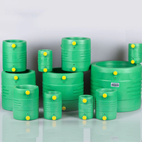 Raccords de tuyauterie en plastique PPR de qualité fiable, filetés verts, haute pression, pour plomberie, accessoires de tuyauterie PPR, connecteurs