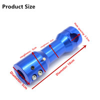 Base de guidon pour HONDA YAMAHA SUZUKI Moto Scooter CNC Aluminium Universel 7/8 "22mm Modifié Base Fixe pour HONDA YAMAHA SUZUKI
