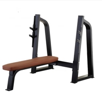 Poids libres professionnels exercice musculation banc de gymnastique plat presse haltère banc et support