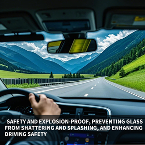 Film solaire pour vitres de voiture <span class=keywords><strong>MOMU</strong></span> de haute qualité 1,52*30M, résistant à la chaleur, protection de la vie privée, anti-UV, nano-céramique, 90%-100% UV 5+ - Product Image 2