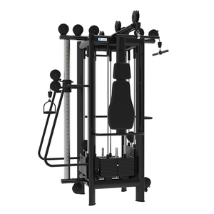 Máquina de gimnasio multifuncional Smith, equipo de fitness para gimnasio, equipo de gimnasio de 4 estaciones, <span class=keywords><strong>multigimnasio</strong></span> de 4 estaciones - Product Image 1