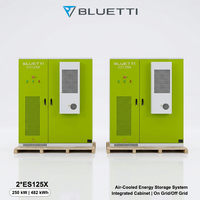 Bluetti ES125X Système de Stockage d'Énergie (BESS) Haute Efficacité 125kW-750kW 1MWh Batterie LiFePO4 Inverseur Refroidi par Air Protection IP55 Contre la Poussière, l'Eau et les Chocs