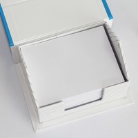 Bloc-notes adhésif tendance 2026 en forme de maison, multicolore, en PET, pour usage quotidien personnalisé (études/travail) ou comme cadeau