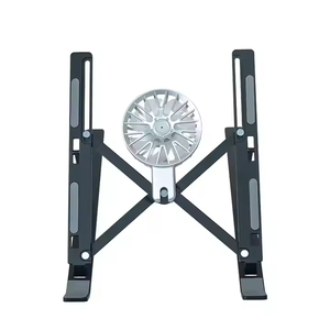 <span class=keywords><strong>Support</strong></span> pour ordinateur <span class=keywords><strong>portable</strong></span> réglable à 7 niveaux, en alliage d'aluminium, avec ventilateur de <span class=keywords><strong>refroidissement</strong></span> amovible pour 9-17,3 pouces - Product Image 4