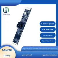 Diğer Marka 8.0 Milyon Piksel USB Arayüzlü Sürücüsüz Yüz Tanıma Makro 3cm-20cm Ultra Net QR Kod Kamera Modülü