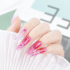 Haute qualité Offre Spéciale mélange Laser coeur forme <span class=keywords><strong>lettre</strong></span> 3D paillettes paillettes ongles - Product Image 4
