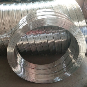 Alambre Ovalado Galvanizado por Inmersión en Caliente de Hierro al Carbono para Cercas de Ganado, Mercado de Brasil y Argentina, 17/15 - Product Image 1