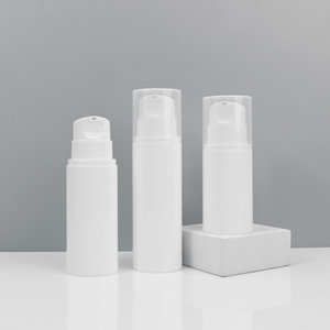 Kozmetik kullanım için plastik PP büyük boy havasız pompa şişesi 150ml 200ml 250ml - Product Image 1