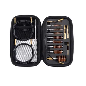 .17 .22/ .223/ 5.56MM .243 .280 .30 .357/ 9MM .40 .45 12GA Multi-Caliber Bore Brushes Gun Cleaning Kit