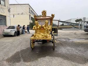 Véhicule de mariage, chariot, calèche Citrouille de Cendrillon, chariot de tourisme - Product Image 4