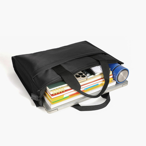 Nouvelle mallette verticale étanche de grande capacité pour hommes sac de transport simple pour ordinateur portable d'affaires avec bandoulière - Product Image 5