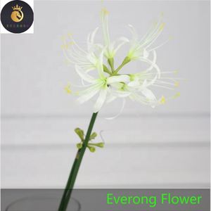 Vente en gros de fleurs artificielles <span class=keywords><strong>Higanbana</strong></span> Manzhushahua Décoration de fête de mariage en soie Centre de table Design de salle d'exposition pour la maison - Product Image 4